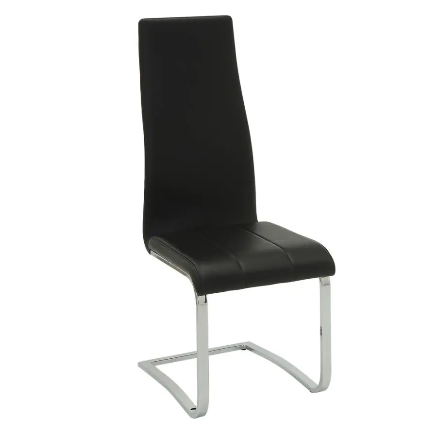 Black Color Dining Chair on Display