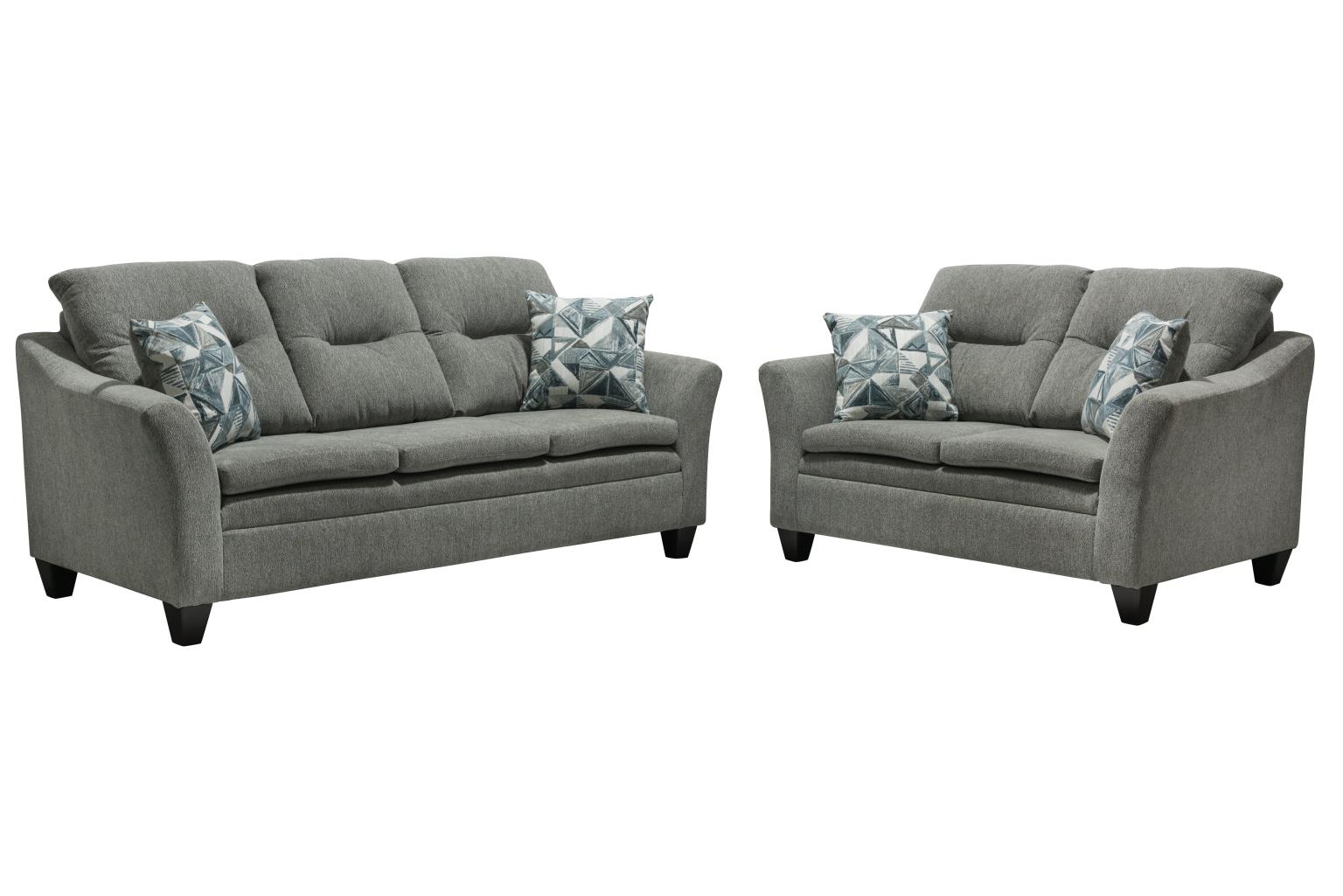 2 Piece set (sofa & love)