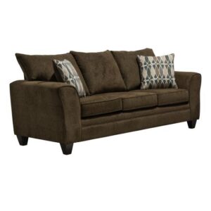 Brown Micro Fiber Sofa