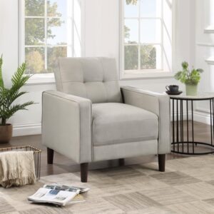 Tan casual Chair