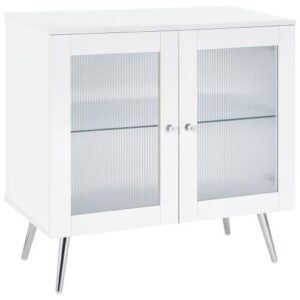 White 2 door cabinet