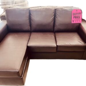 Brown Sofa (reversible) Chaise